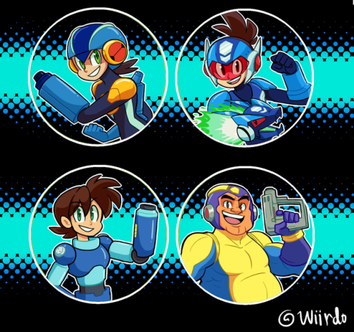 wiirdo:Megaman button designs I did a few months ago! I have...