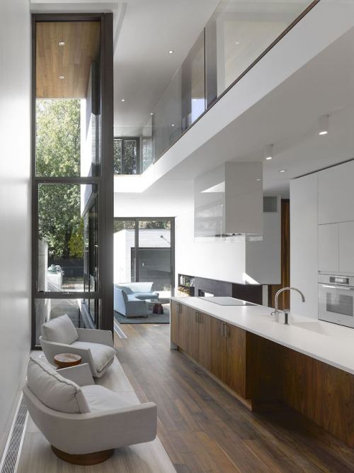interiors architecture tall moore park toronto canada