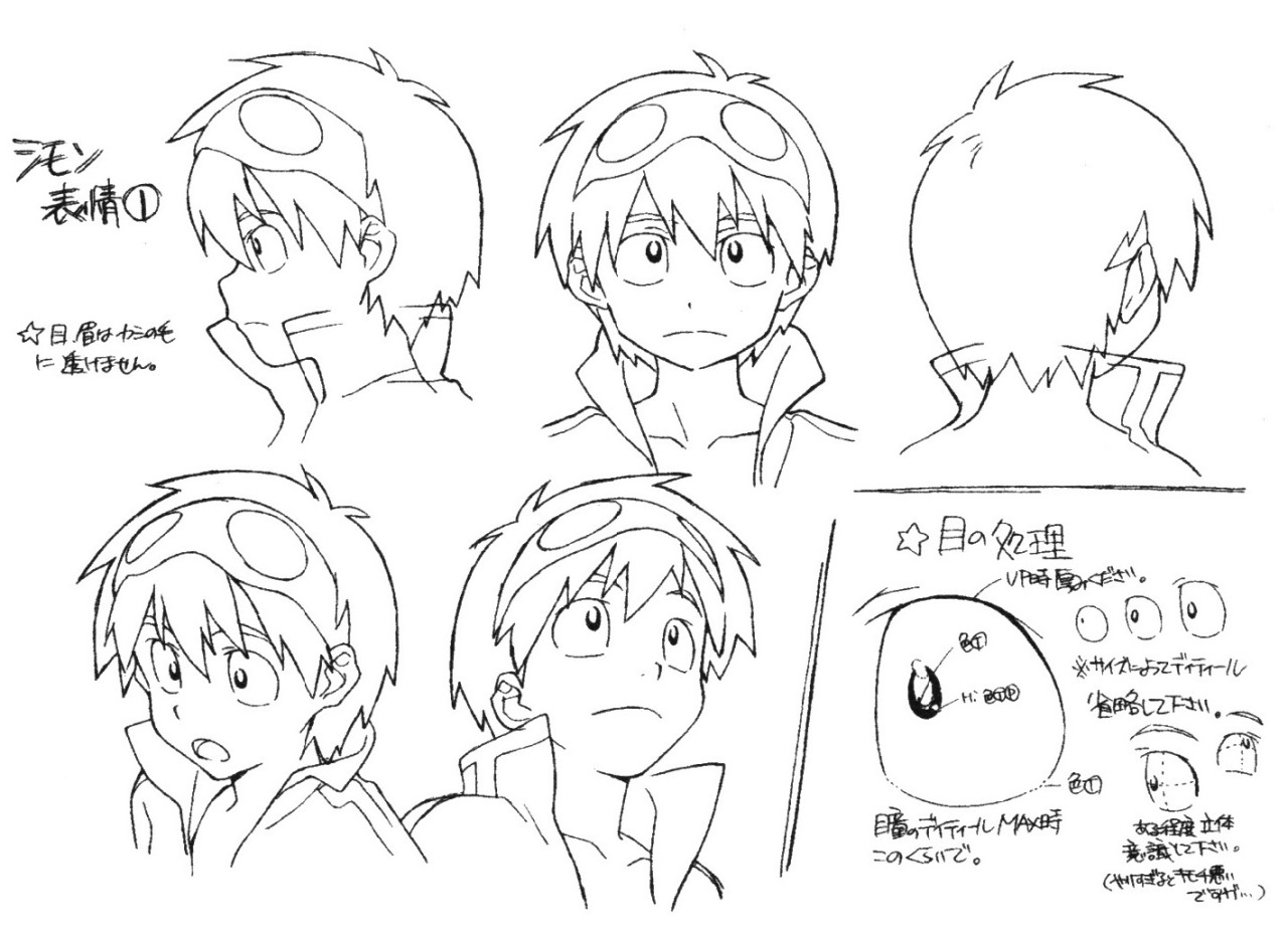 Anime Model Sheets