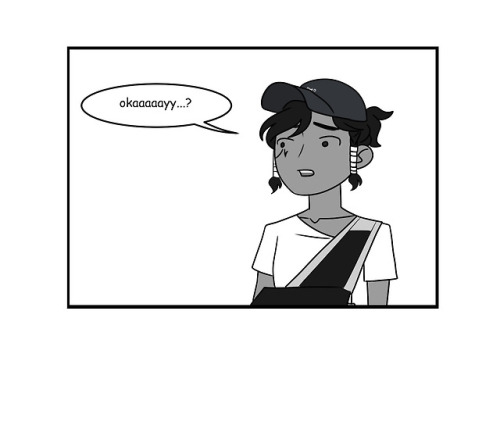 hanghr:alternate ending: Angela asks to hold Fareeha’s hand,...