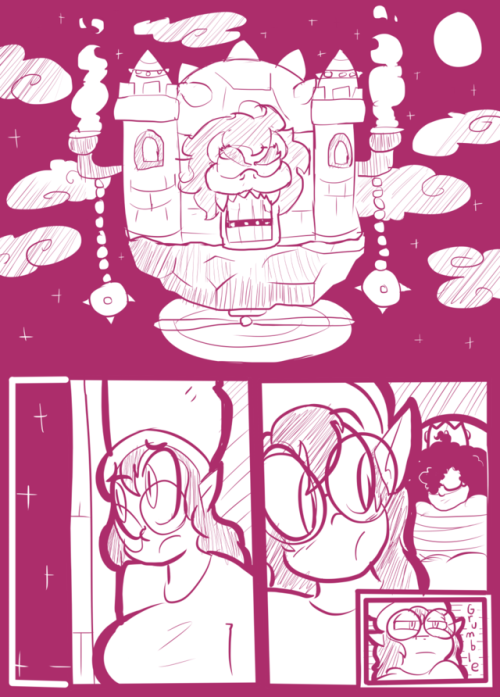 So I forgot that I had started up this Kamek comic a long time...