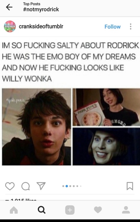 basicallyrelatable:This #notmyrodrick tag is one of the best...