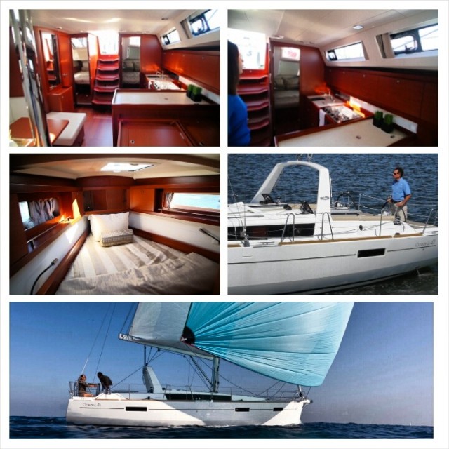 The Beneteau Oceanis 41 is available with three ...