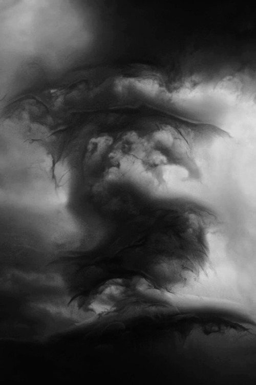 dark clouds on Tumblr