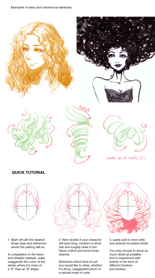 How To Draw Hair Tumblr