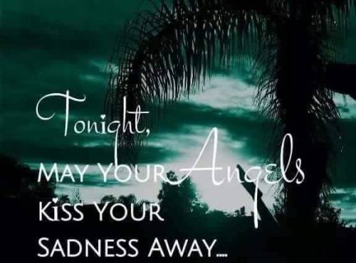 voodooprincessrn:Angels … kiss the sadness Away