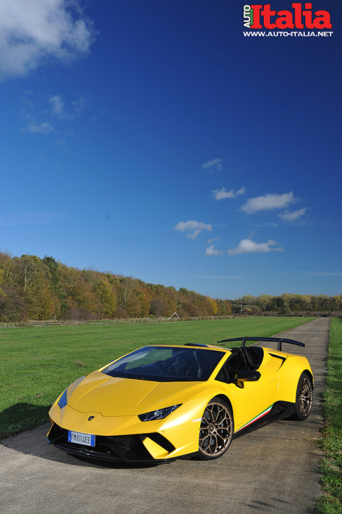 Lamborghini Huracan Performante Spyder For Auto Italia...