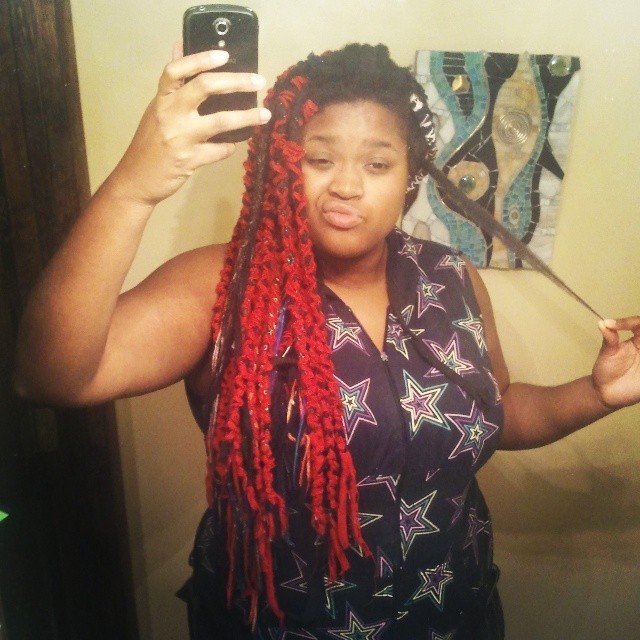 How To Live Fat And Happy Since Locking My Yarn Braids In