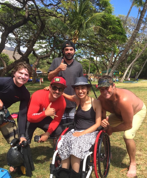 <p>Surfing with the High Fives Foundation in Maui!! AAAAHH what an amazing experience!! Thank you for making me feel so welcomed! AND thank you Grant Korgan for inviting me out- riding that last wave with you was epic!<br/>
*more pics to come:)</p>