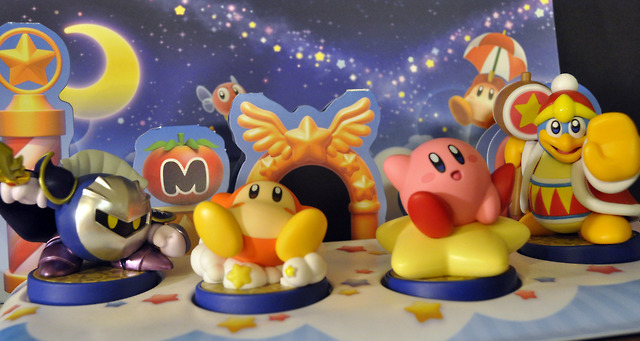 kirby amiibo diorama