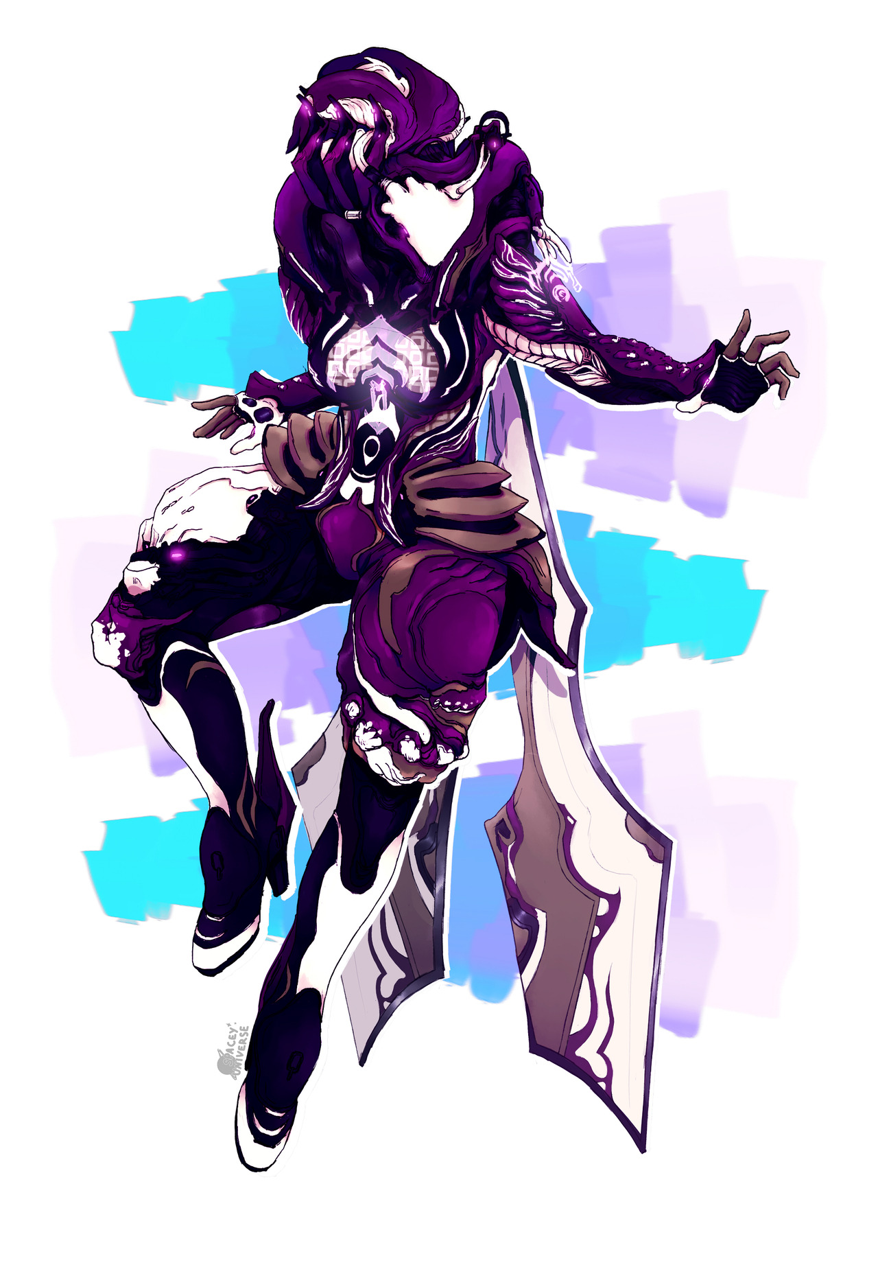 Stuff That People Do Of Warframe Things Spaceyuniverse Saryn Prime Commission For