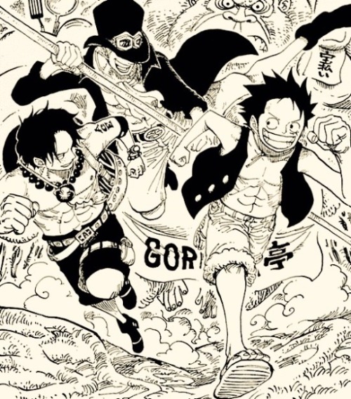 One Piece Wallpaper Ace First Appearance One Piece Manga