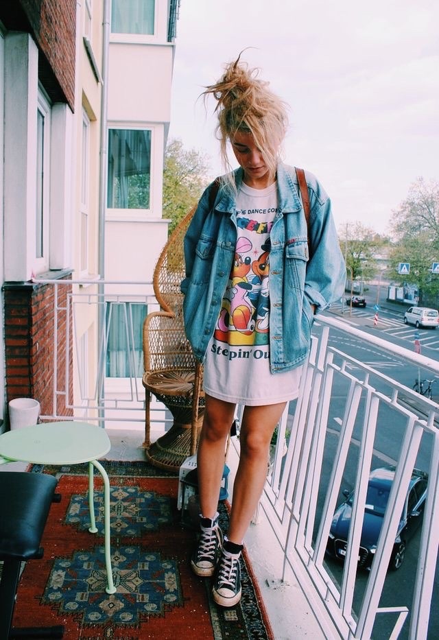 90s converse outfit