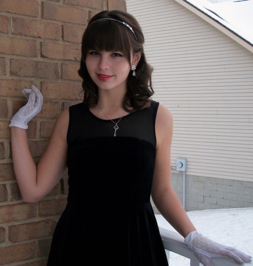 White Dress White Gloves