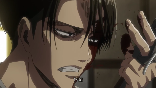 Don't die! Survive! — Levi Ackerman | Snk season 3 Episode 2 Tsk!