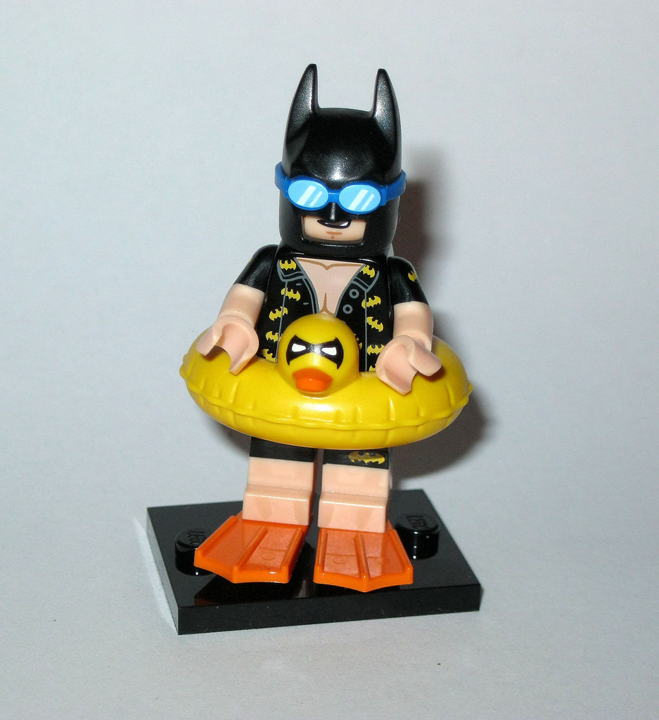 LEGO THE BATMAN MOVIE VACATION BATMAN # 5 MINI FIGURE # 71017 FREE SHIPPING