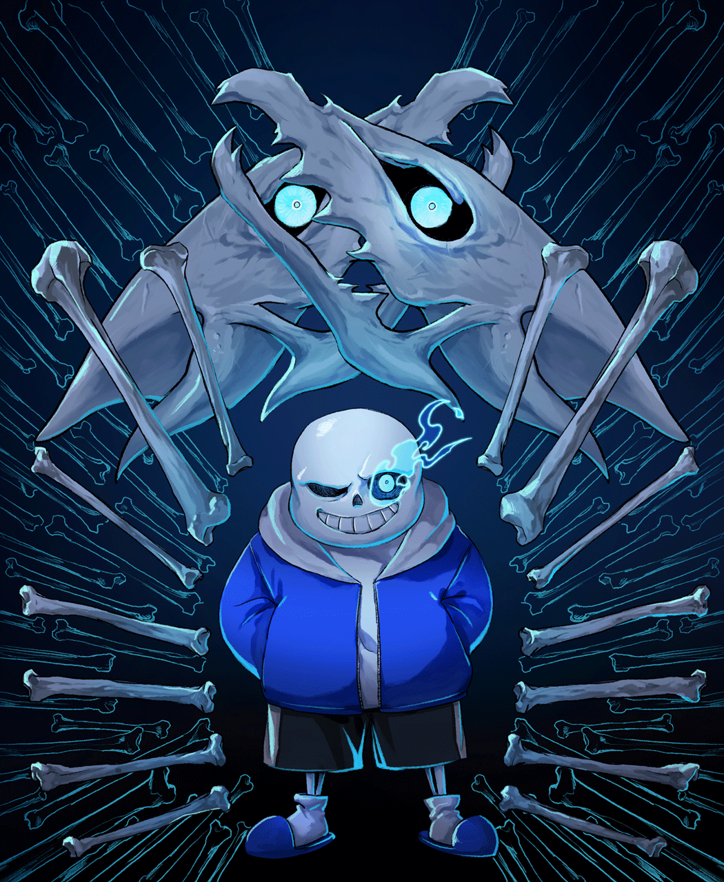 Cave — It was my first undertale fan art. And first...