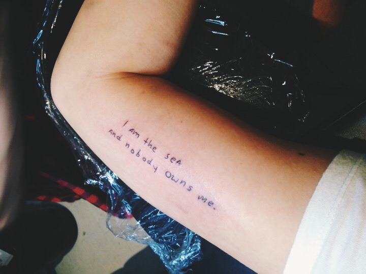 Tattoos Org Quote By Pippi Longstocking Handwriting From Kurt