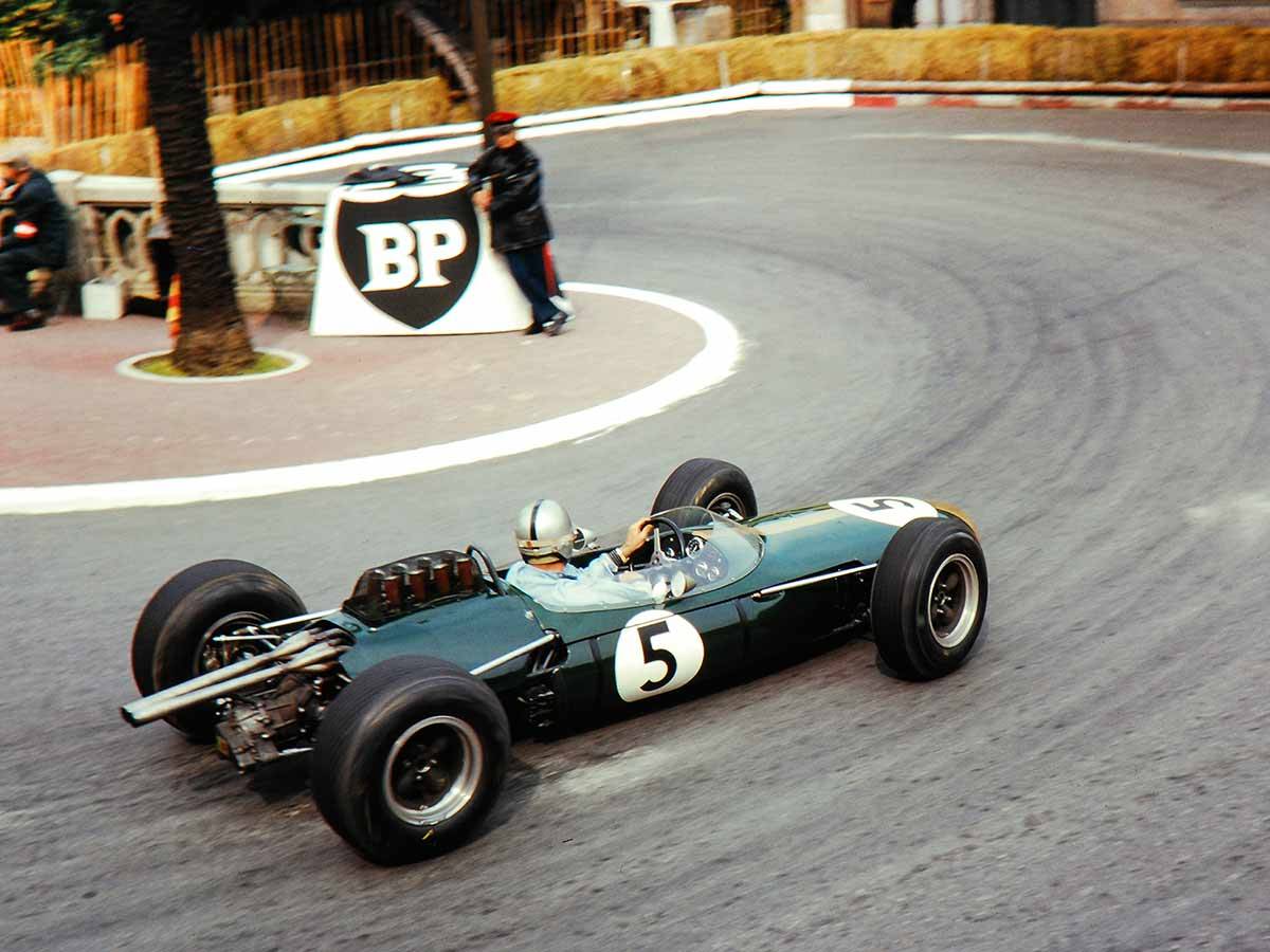  Practice before the Grand Prix de Monaco 1964. 1 