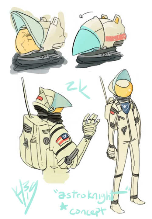 zeitknight:First post! Astroknight concept. gonna draw things,...