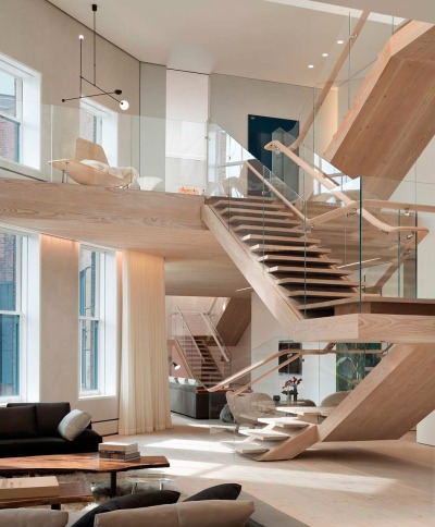 Love those stairs. Design plan included for those interested.