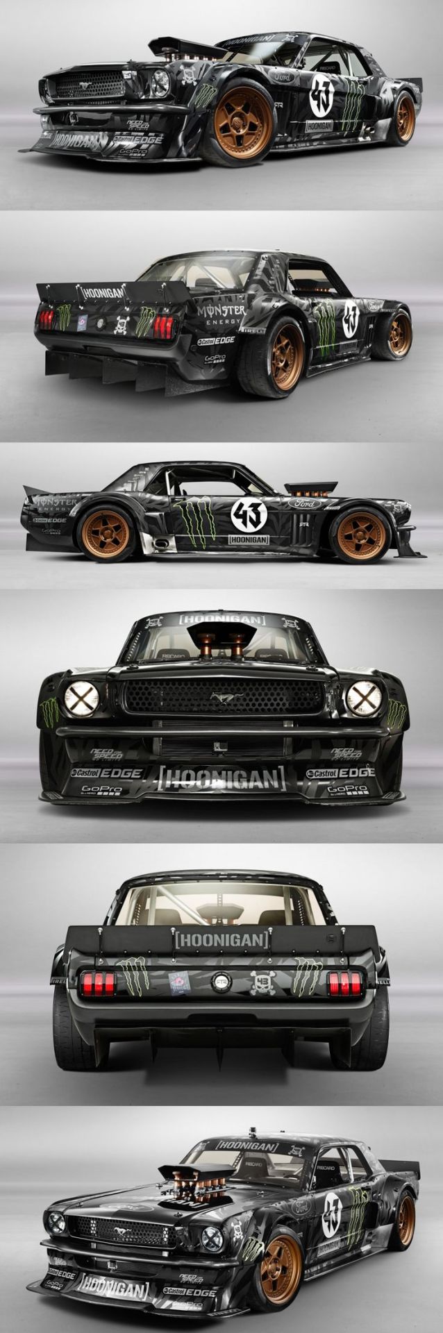 TunedAndRaceCars — Ford Mustang 65' Ken Block's 'Hoonicorn ...