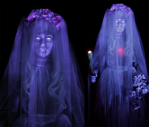 officialhappyhaunt:Haunted Mansion bride in Tokyo Disneyland...