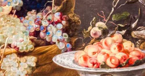 venusverticordias:Still Life with Fruit, Vegetables, and Dead...