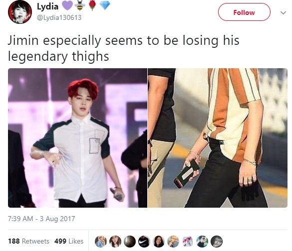 Fans Worried about BTS’ Visible Weightloss, Thread on