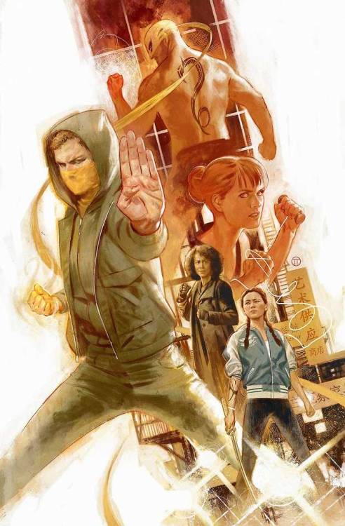 bear1na:Iron Fist, Colleen Wing, Misty Knight and Mary Walker...