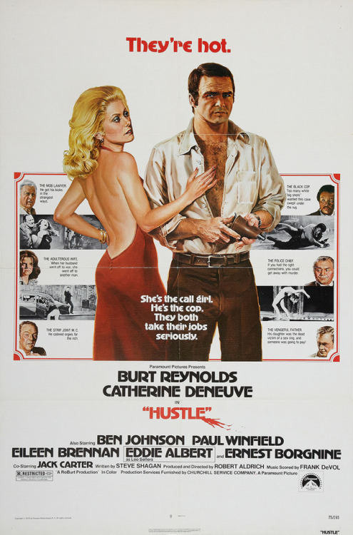 movieposteroftheday:US one sheet for HUSTLE (Robert Aldrich,...