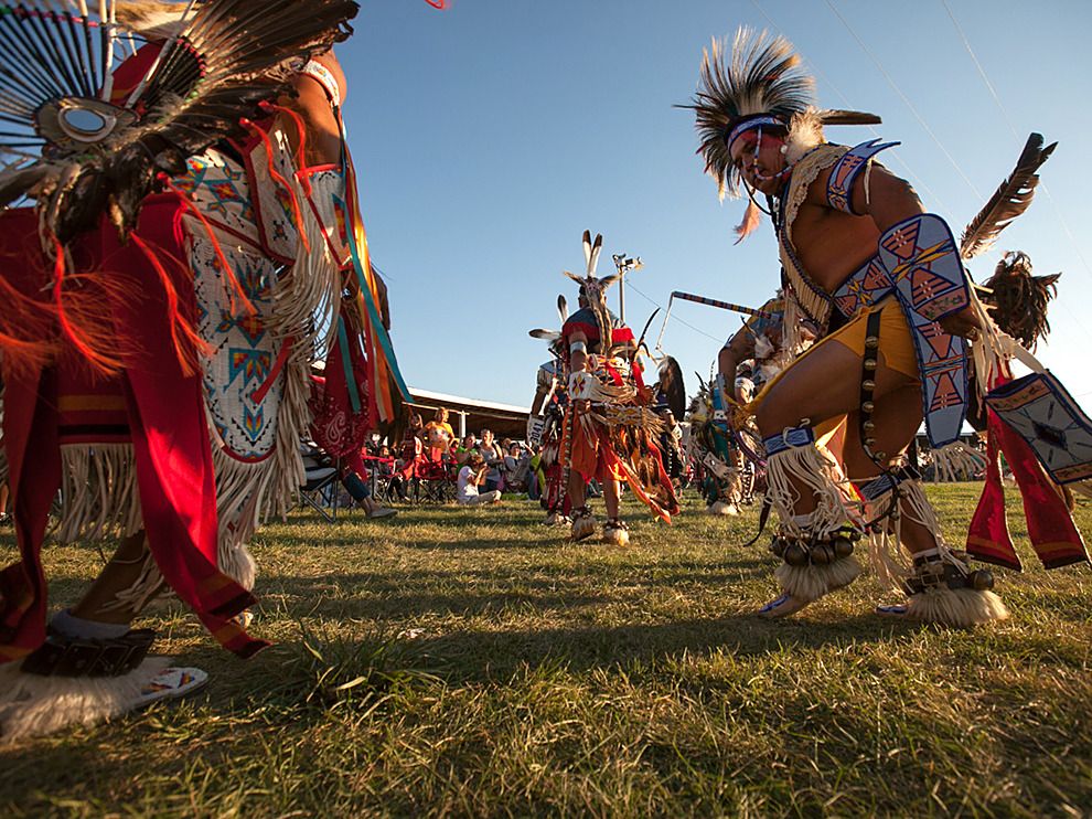 Let’s dance. Crow Indians dressed in traditional... | NatGeoTravel