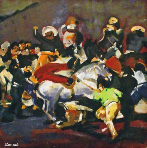 A r t ("LA CARGA DE LOS MAMELUCOS", GOYA. SERIE DE...)