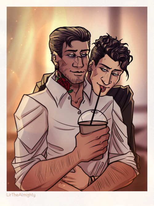 lirthealmighty:coffeeshop!au