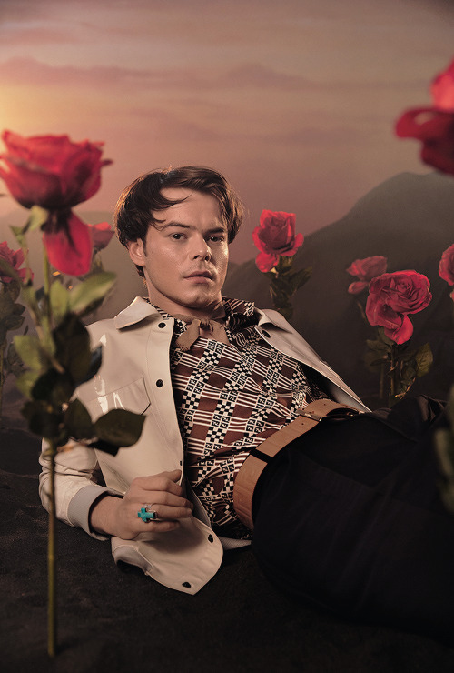 flawlessgentlemen:Charlie Heaton photographed by Crowns &...