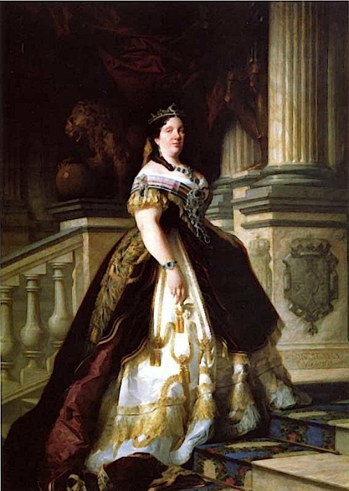 The Paintrist Files, José Casado del Alisal - Formal portrait of Queen...