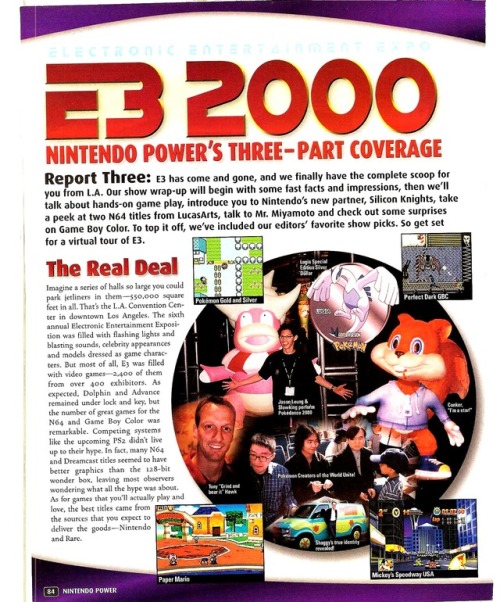 oldgamemags:Nintendo Power #134, July 2000 -E3 2000!...