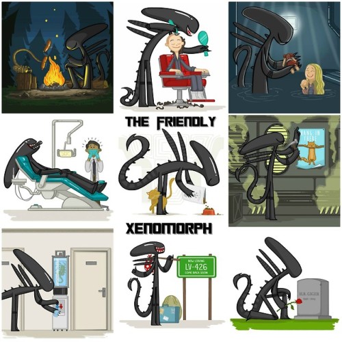 The friendly Xenomorph