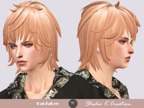 studio-k-creation:Animate hair 95 Zen(S4CC)standalone / 31...