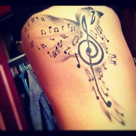  music  tattoos  on Tumblr 