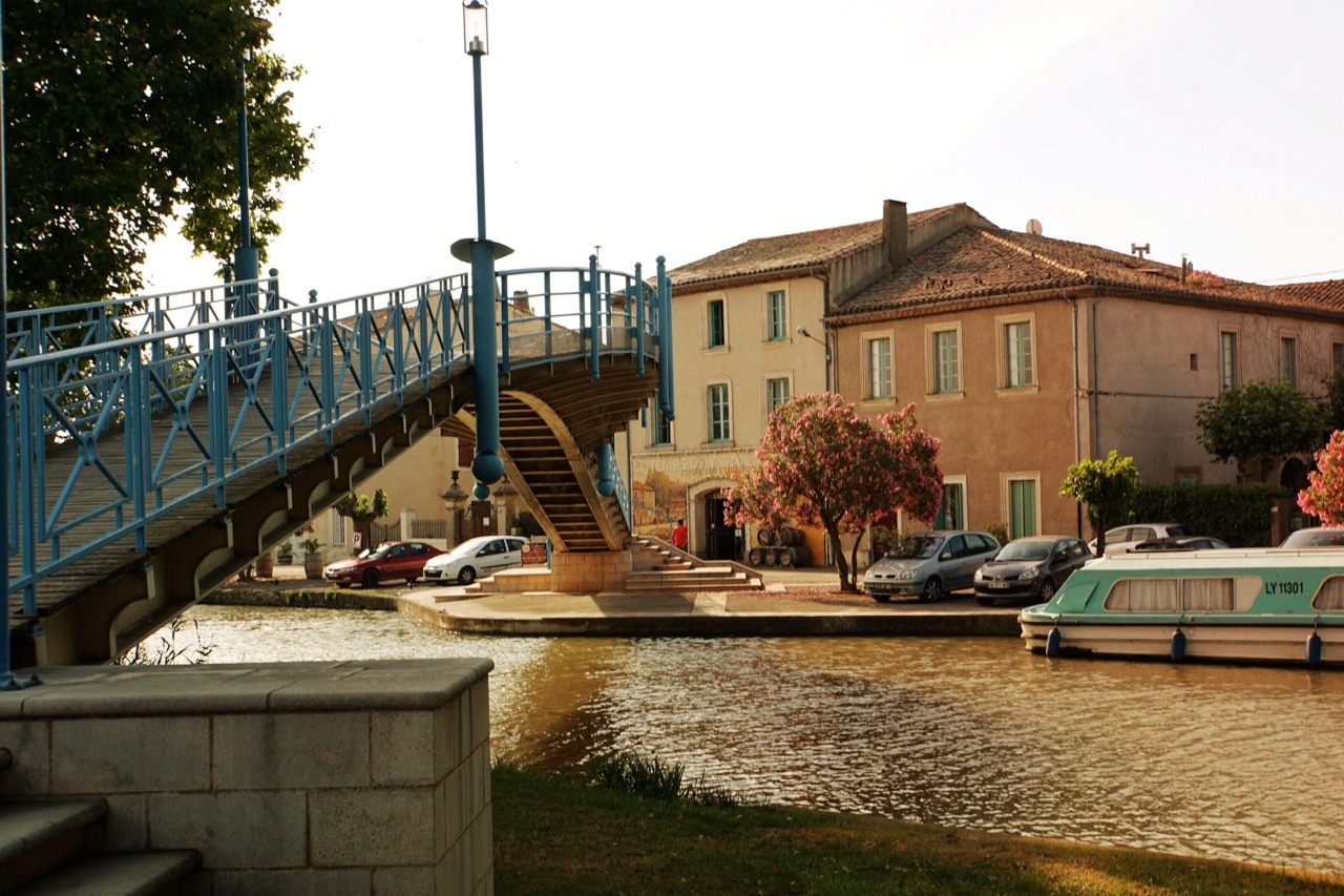 South of France by Boat Living on a house boat on the Canal du Midi for the next few days. Will be exploring the small towns along the Canal du Midi. Walked off the boat after an amazing sleep last night to this scene. Had to go into town (Homps,...