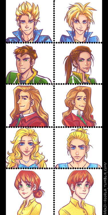 danji-doodle:Some of the Stardew Valley romance line is more...