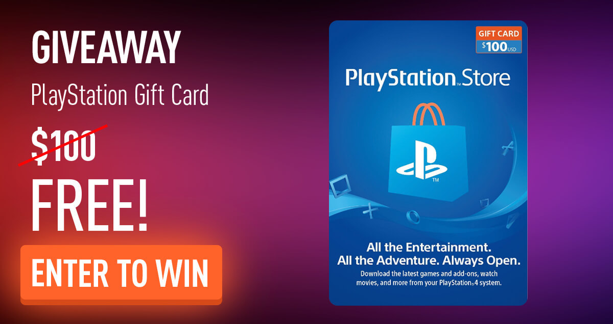 Random Dude — PlayStation Gift Card $100 - Join Free Giveaway!