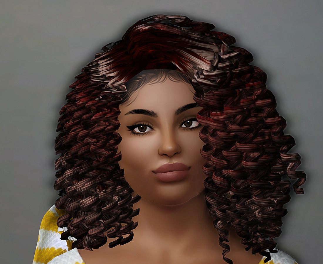 the sims 3 cc hair is too big