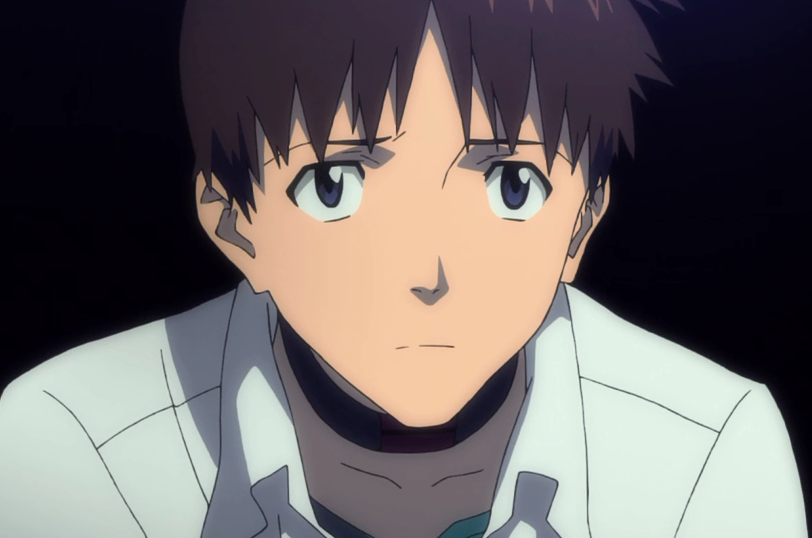 [Shinji screaming] | Shinji Ikari is cute and if you dont think so get...