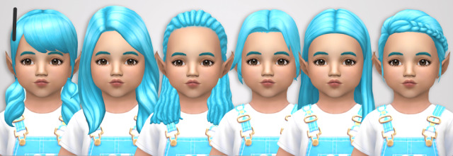Lilsimsie Faves Noodlescc Get To Work Hair Recolors