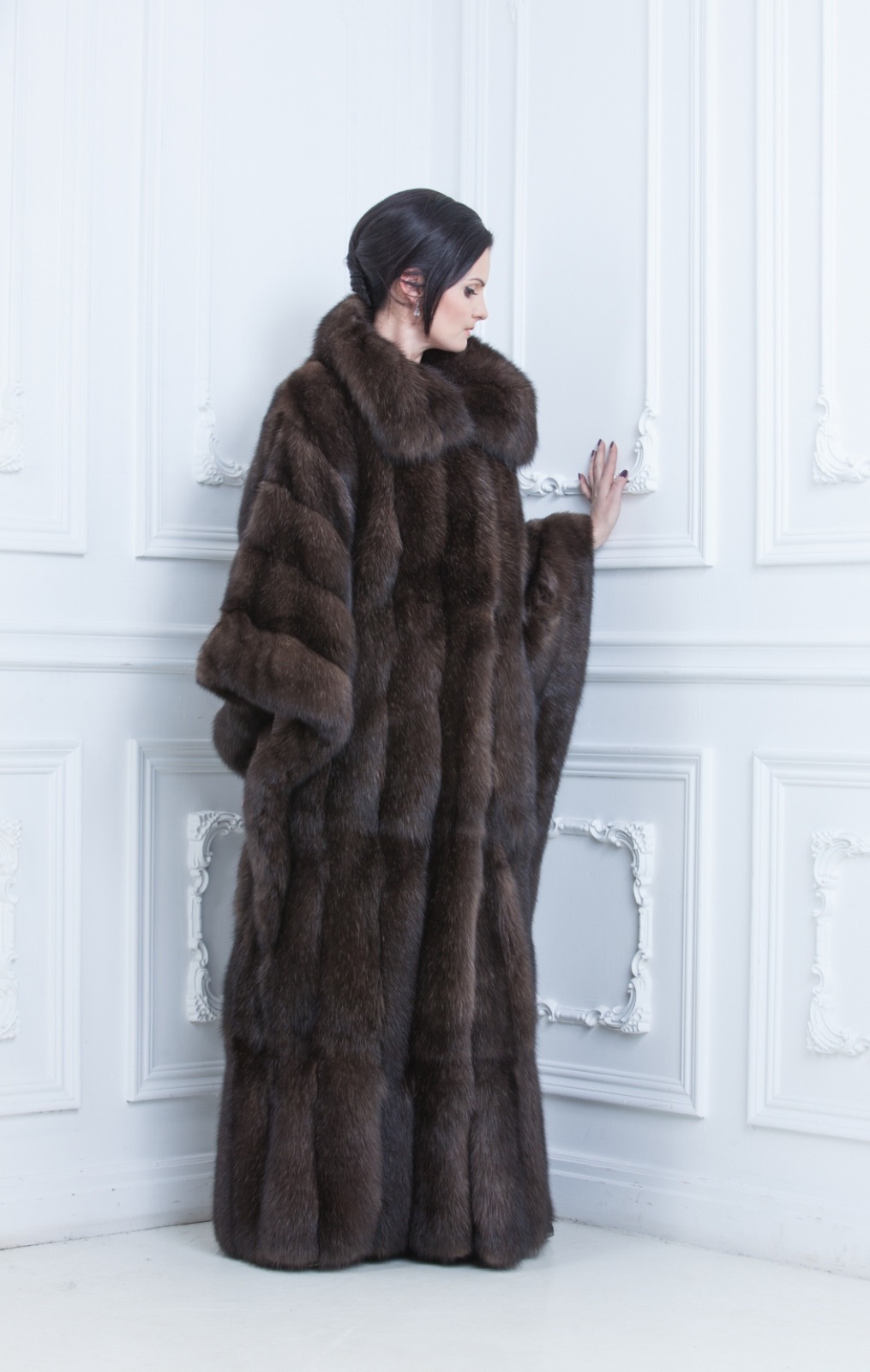 Milf in fur coat