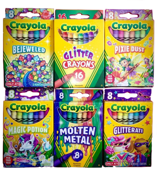 q my edit crayola crayons kidcore toycore toywave rainbow art supplies schoolcore rainbowcore