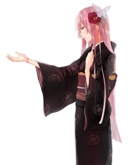 vocaloid kimono figure