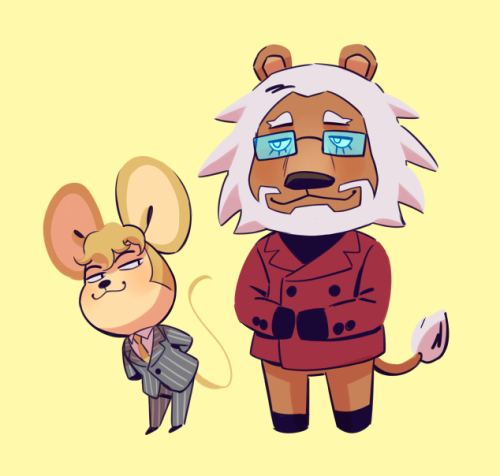 mustachossom:self care is drawing your ocs as animal crossing...